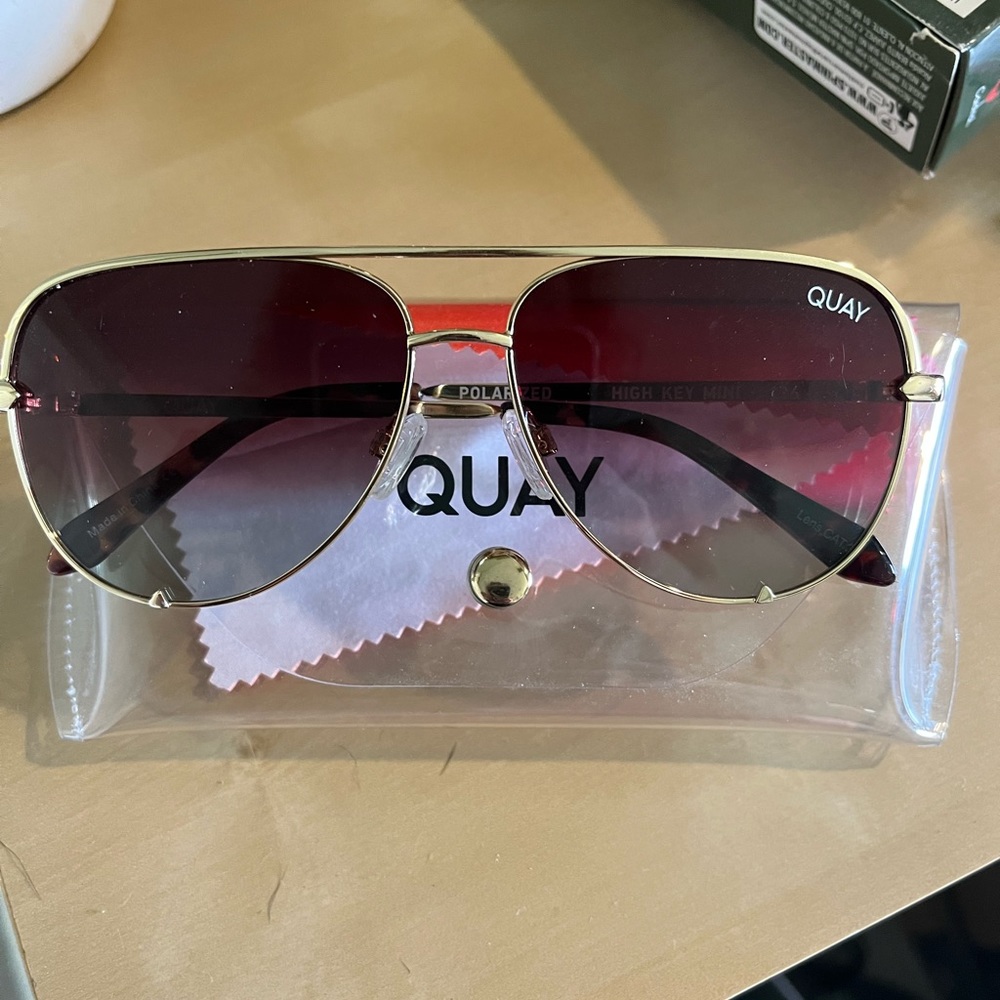 Quay High Key Polarized Sunglasses